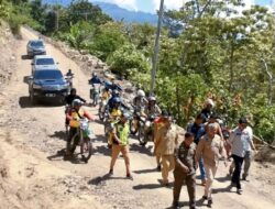 Disupport Bantuan Keuangan Pemprov, Pemkab Pinrang Rintis Jalan di Letta – Kariango