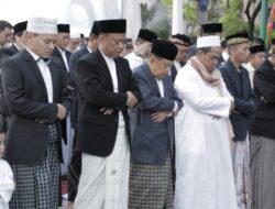 Rayakan Idul Adha, JK Sholat Id di Kantor Walikota DKI Jakarta