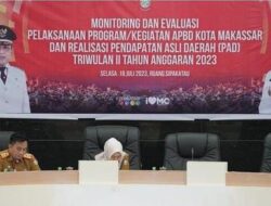Bappeda Makassar Lakukan Rapat Monitoring dan Evaluasi Program APBD