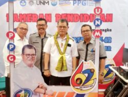 Resmi Buka Pameran Pendidikan, Rektor UNM: Dies Natalis ke-62 Paling Semarak