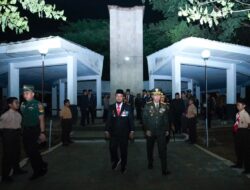 Gubernur Andi Sudirman Hadiri Apel Kehormatan dan Renungan Suci 78 Tahun Kemerdekaan Indonesia