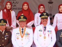 Bupati Wajo Jadi Inspektur Upacara Peringatan Detik-detik Proklamasi HUT ke-78 Kemerdekaan RI