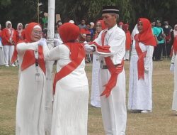 Lansia dan Penyandang Disabilitas di Gorontalo Turut Laksanakan Upacara Peringatan HUT RI ke-78