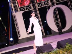 Semakin Mendunia, Panggung Fashion Show Festival F8 Makassar diisi Miss Universe Laos