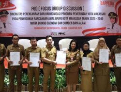 FGD Bappeda Makassar, Bahas Sinergitas Perencanaan dan Harmonisasi Program Pemkot Makassar