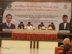 Pembukaan Sertifikasi Pembimbing Haji Angkatan VIII: Wujudkan Pembimbing Profesional, Mandiri, dan Moderat