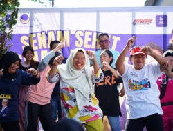 Celeg NasDem Ismail Manda Ikut Senan Sehat Bersama Warga Panaikang, Berbagi Sejumlah Hadiah