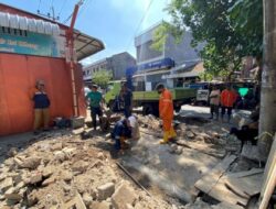 Respon Cepat Keluhan Warga, Dinas PU Makassar Benahi Jalan Bandang