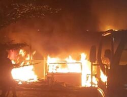 Kantin Bappeda Pemprov Sulsel Kebakaran, Damkar Makassar Turunkan 15 Personil
