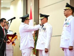 Dilantik  Pj Gubernur Sulsel Bahtiar Baharuddin, Sekda Doktor Aji Baba Resmi Menjabat Pj Bupati Enrekang