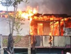 Kembali Beraksi, Damkar Makassar Padamkan Kobaran Api di Jalan Griya 2