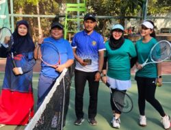 Membanggakan, Guru SD Islam Athirah 2 Juara 1 Tenis Ganda Putri Internal Kalla Grup