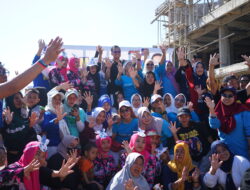 Senam Sehat Bersama Warga Kapasa Raya, Celeg NasDem Ismail Manda Ajak Warga Komitmen Hidup Sehat