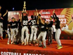 Tim Laston PU Makassar Juara I Softball Walikota Cup 2023