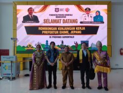 Pemprov Gorontalo Sambut Kedatangan Wakil Gubernur Prefecture Ehime