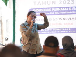 Lakukan Pengawasan APBD di Kecamatan Tallo, Legislator Golkar Debbie Rusdin : Tugas Kami Pengawasan