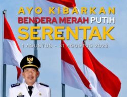 Camat Sangkarrang Ajak Masyarakat Kibarkan Bendera di Bulan Agustus