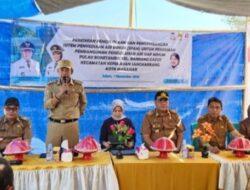 Camat Sangkarrang Hadiri Peresmian Pengelolaan dan Pengembangan SPAM di Pulau Bonetambu