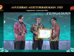 BKD Gorontalo Raih Penghargaan Anugerah Meritokrasi 2023