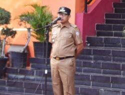 Awali Aktivitas, Camat Biringkanaya Pimpin Apel Pagi Bersama Staf