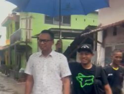 Hujan, Caleg NasDem Ismail Manda Sosialisasi di Sejumlah Tempat di Dapil Makassar B