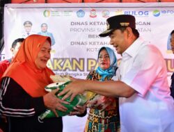 Pj Gubernur Bahtiar Lanjutkan Peninjauan Safari Ramadan Gerakan Pangan Murah Makassar di Tiga Titik