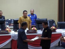 Rapat Paripurna DPRD, Pemkot Parepare Serahkan Rancangan Pagu Indikatif Wilayah Tahun Anggaran 2025