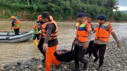 Tim SAR Gabungan Temukan Warga Desa Bara’e Soppeng Yang Hanyut Di Sungai Walannae