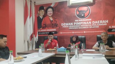 Samsu Niang Resmi Daftar Bakal Calon Bupati Soppeng di PDIP Sulsel