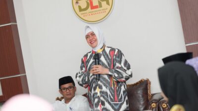 Ketua TP PKK Kota Makassar Pacu Semangat DLH Wujudkan Kota Makassar yang Bersih dan Sehat