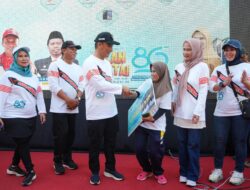 Jalan Santai Spesial HUT RSUD Labuang Baji, Penjabat Gubernur Sulawesi Selatan Prof Zudan : Layani Masyarakat dengan Semangat Terbaik