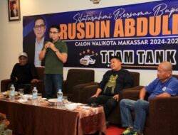 “Team Tank’ Binaan Legislator Ari Ashari Kompak Berjuang dan Menangkan Rusdin Abdullah di Pilwalkot Makassar