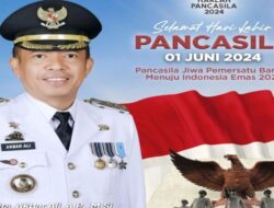 Pj Wali Kota Parepare  Akbar Ali Ucapkan Selamat Hari Lahir Pancasila, Ajak Warga Bangkitkan Jiwa Persatuan