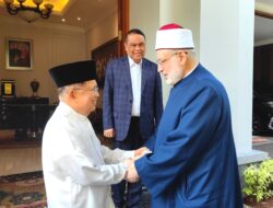 Jusuf Kalla dan Wakil Grand Syaikh Al-Azhar Bahas Kerja Sama Peningkatan Pendidikan Islam Wasathiyah