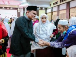 Wakili Tiga Kabupaten, Bupati Barru Terima Kedatangan Jamaah Haji Kloter 3 Debarkasi Makassar