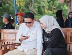 Doktor Ulfa Nurl Huda Dampingi Bupati Barru Suardi Saleh Buka Turnamen Mini Soccer Lajulo Cup 2