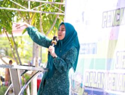 Hadiri Pencanangan Pekan Imunisasi Nasional, Dokter Ulfah Nurul Dorong Masyarakat Agar Anak Anak Imunisasi Polio