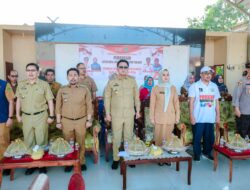 Dokter Ulfah Nurul, Dampingi Bupati Barru Suardi Saleh Buka Pertandingan Olahraga di Tanete Rilau