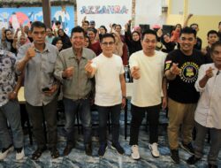 Caleg Terpilih NasDem Syaiful-Ratusan Warga Utara Makassar Kompak Menangkan Rusdin Abdullah Jadi Walikota