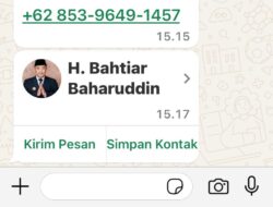Nama Pj Bahtiar Kembali Dicatut, Kadis Kominfo: Jangan Percaya