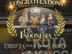 Selamat Atas 4 Penghargaan untuk Pemkot Makassar oleh CNN Indonesia Awards 2024!