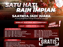 Jangan Ketinggalan! Di Sirkuit RMS Palopo Ada Event Honda Dream Cup, Siapkan Dua Kelas-Tontonan Gratis untuk Warga