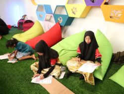 Lomba Lukis Hewan, Zona 5 F8, Asah Kreatifitas Anak