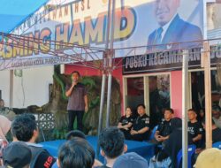 Tasming Hamid Resmikan Posko Relawan HSL for TSM Kecamatan Ujung