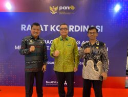 Sekprov Muhammad Idris Hadiri Rakor Kelembagaan dan Tatalaksana Kemenpan RB