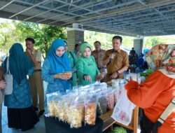 Dokter Ulfah Nurul Huda Hadiri Gerakan Pangan Murah  Kabupaten Barru