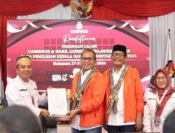 Daftar di KPU, Danny – Azhar Ikut Bertarung di Pilgub Sulsel