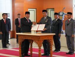Pj Gubernur Resmi Lantik Pjs Bupati di Tiga Kabupaten