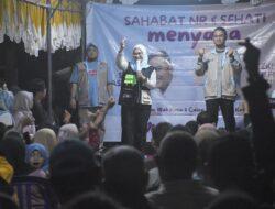Ribuan Warga Kelurahan Paccerakkang Padati Acara Ngobrol Bareng Seto-Kiki