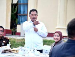 Silaturahmi Pj Gubernur Bersama KPU dan Stokeholder, Kordinasi Terus Dilakukan dalam Menyukseskan Pilkada 2024